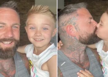 Far kysser 5-årig søn på munden, skaber stor opstandelse på internettet